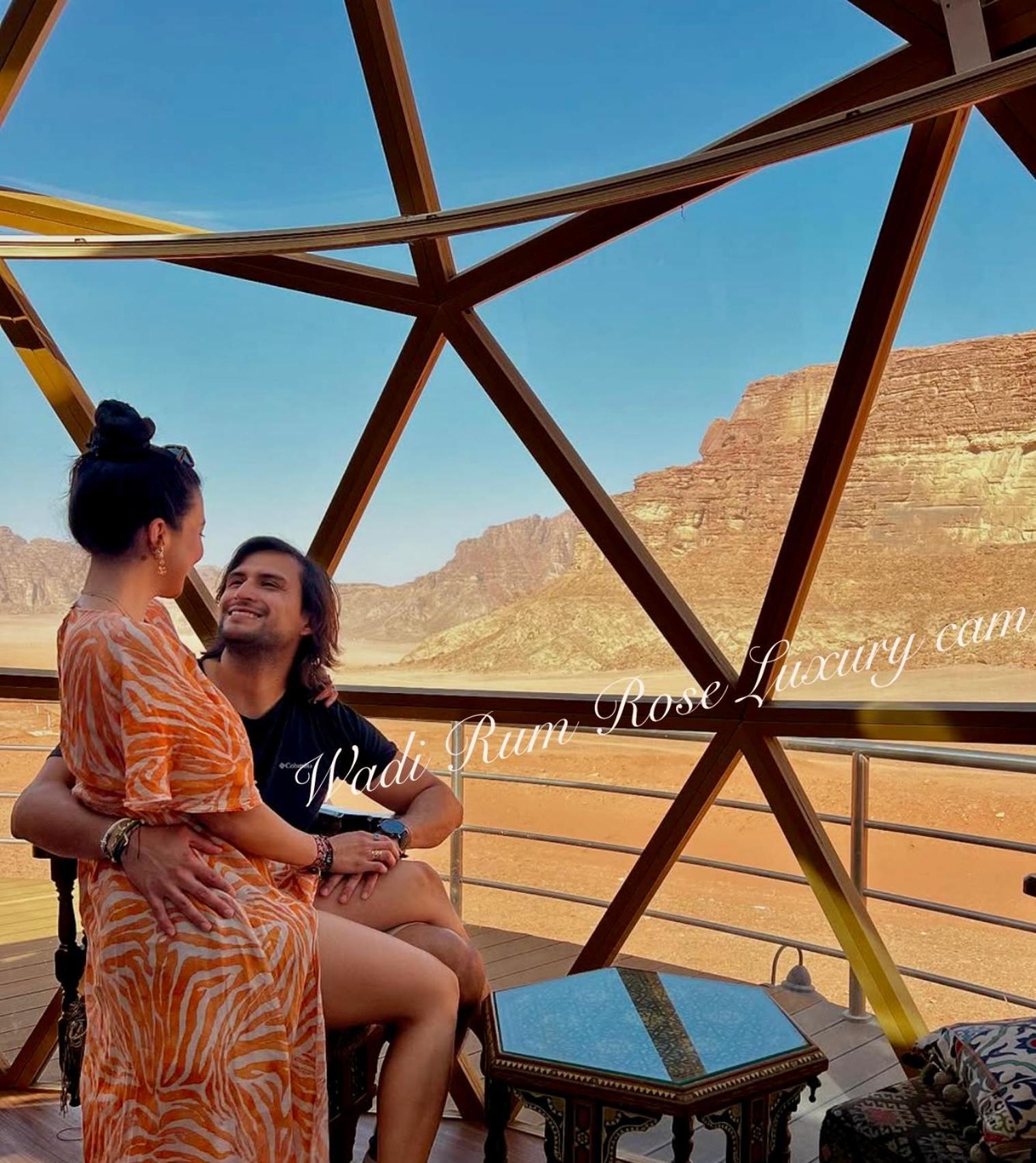 Wadi Rum Rose Luxury Camp エクステリア 写真