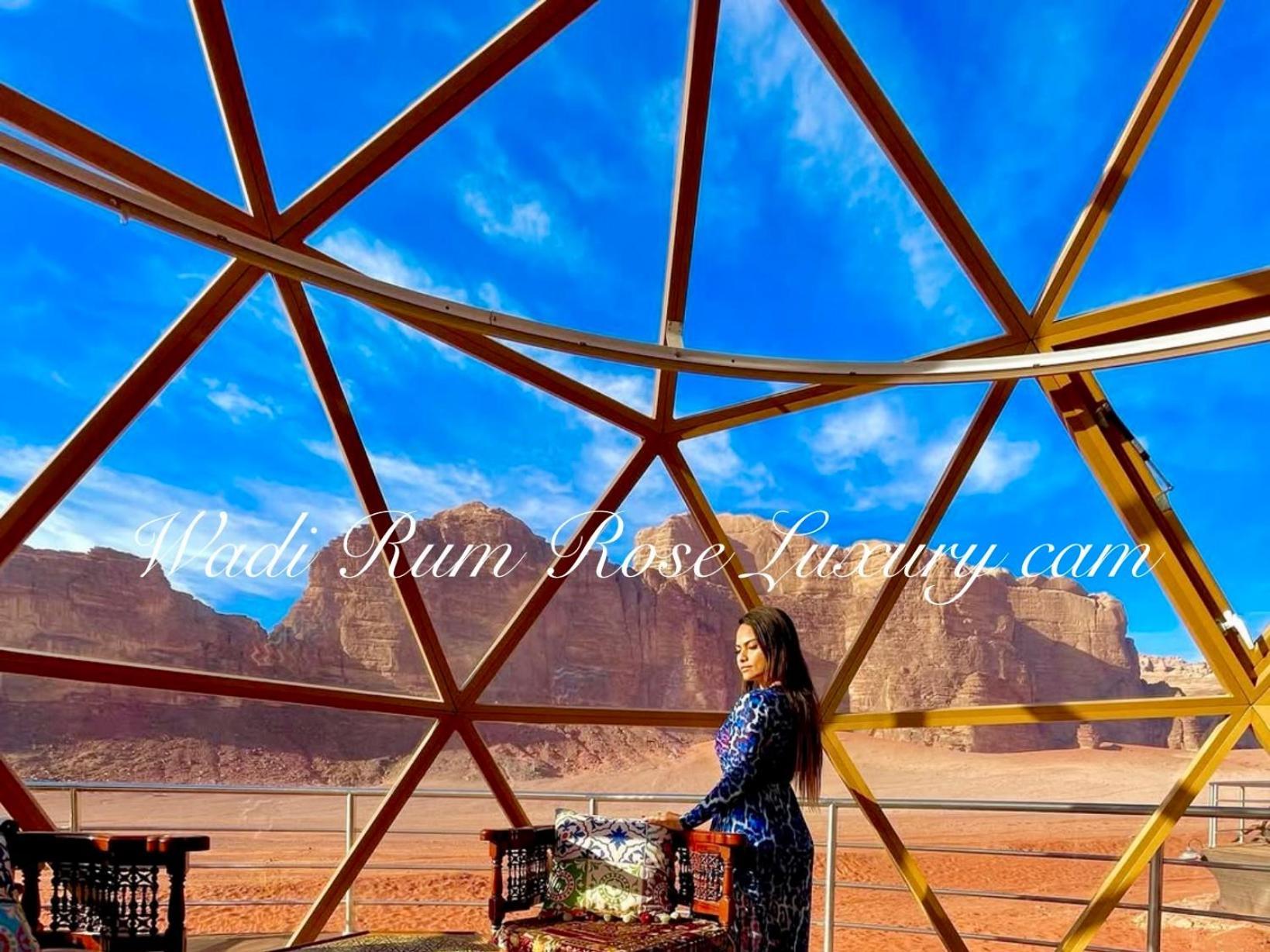 Wadi Rum Rose Luxury Camp エクステリア 写真