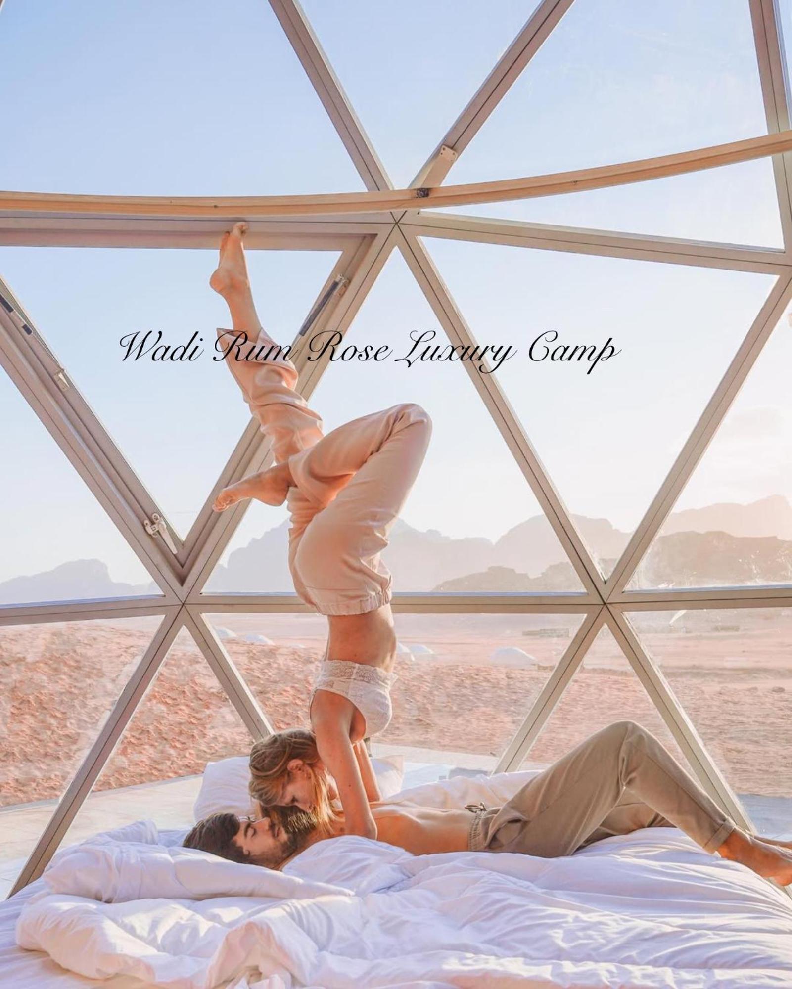 Wadi Rum Rose Luxury Camp エクステリア 写真